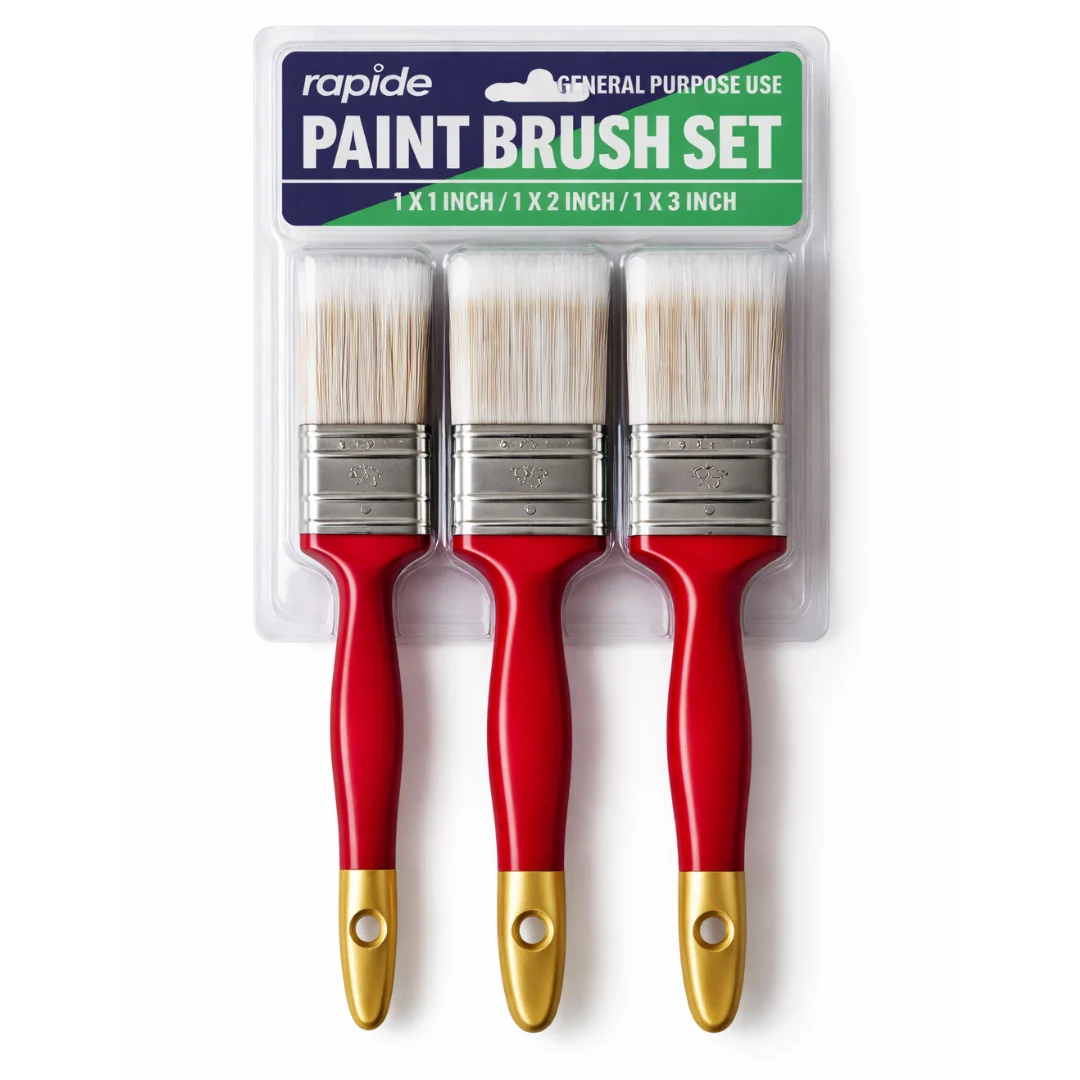 Rapide Paint Brush Set – 3 Pieces