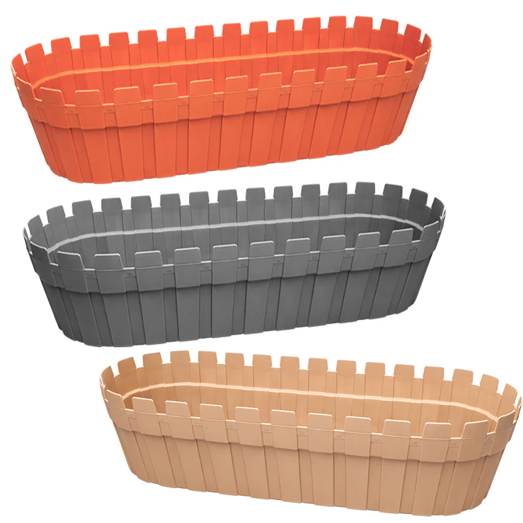 Rectangular Fence Planter Trough – Large