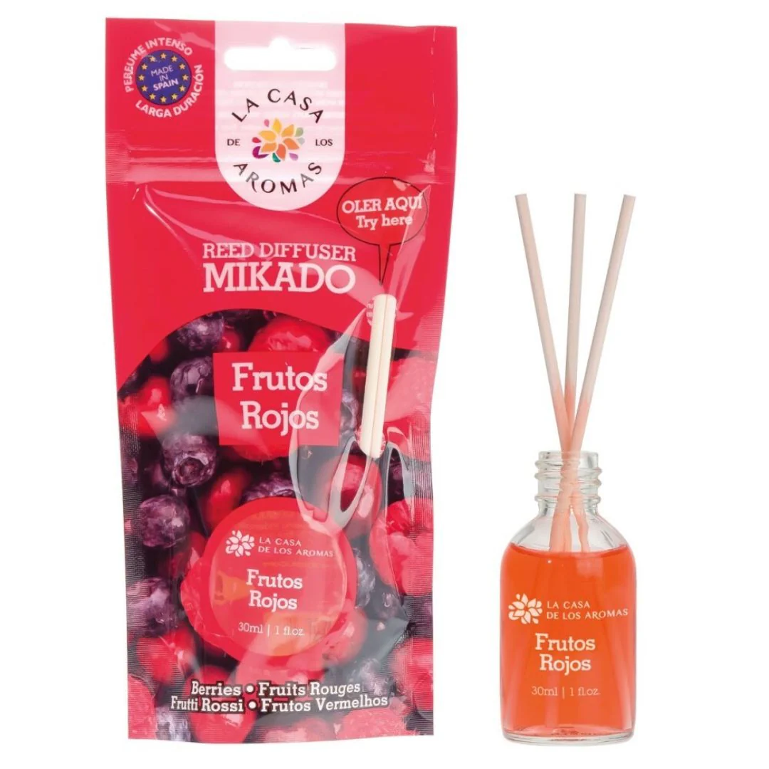 Red Fruits Reed Diffuser 30ml - Sweet & Refreshing Scent