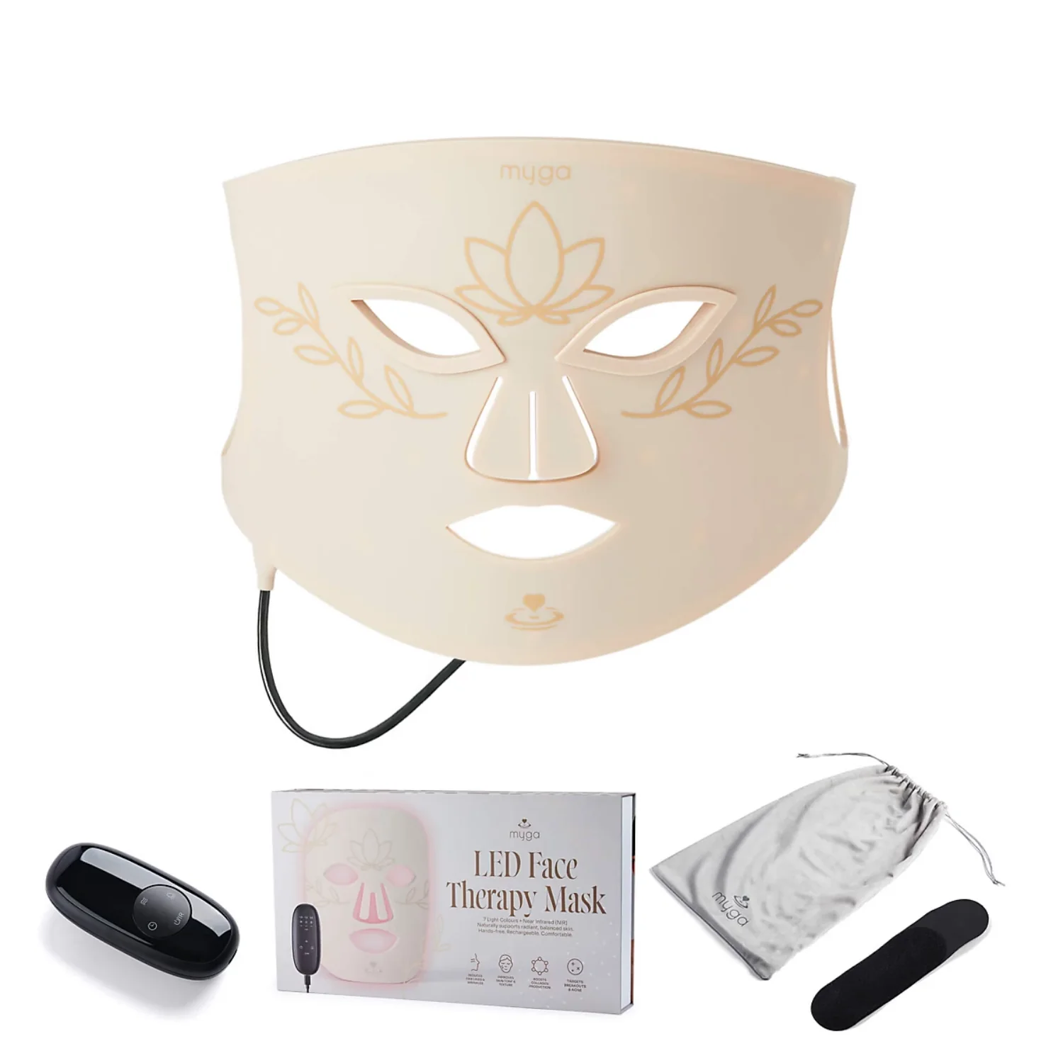 Rejuvenating LED Face Therapy Mask by Myga - Image 3