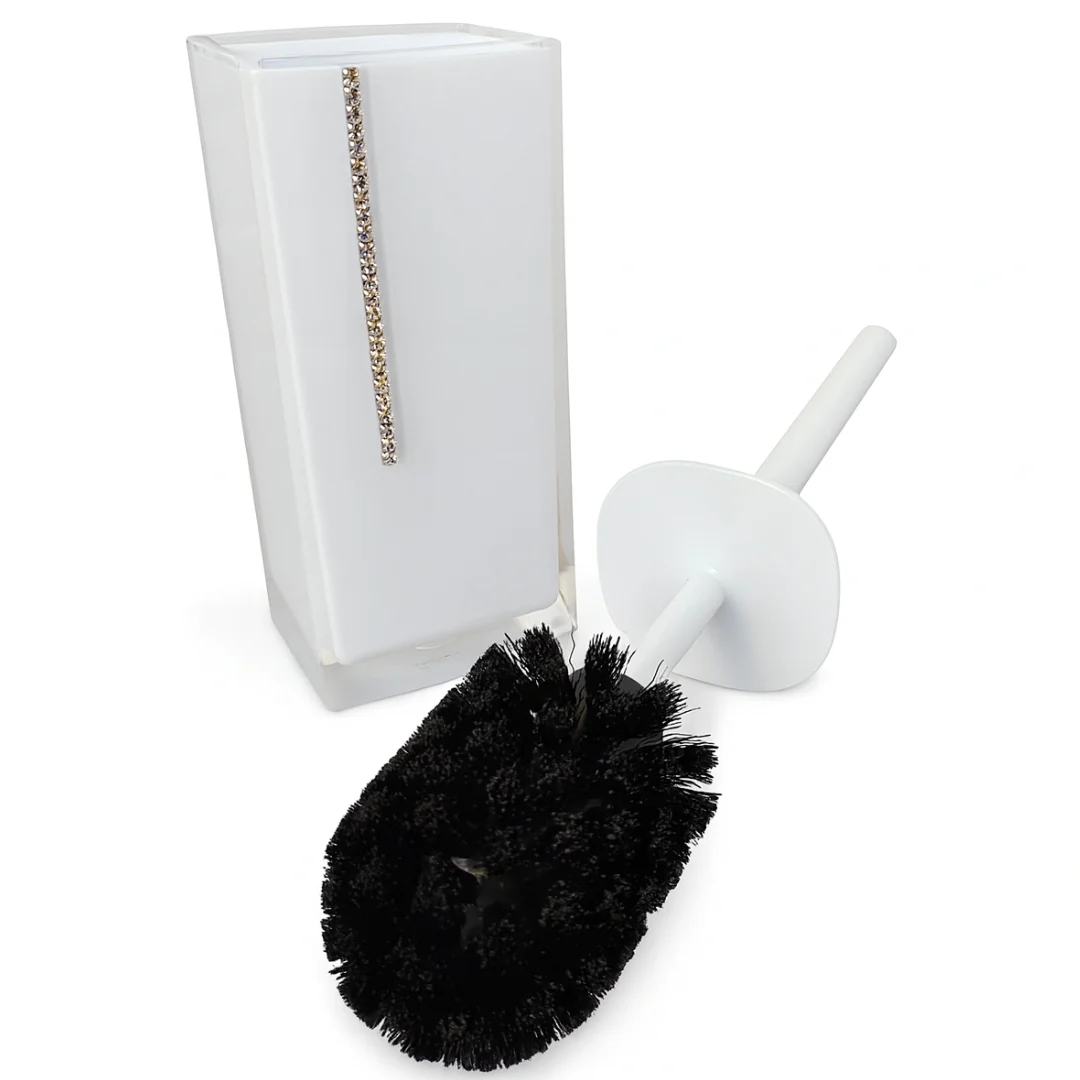 Ridder Toilet Brush – White & Chrome