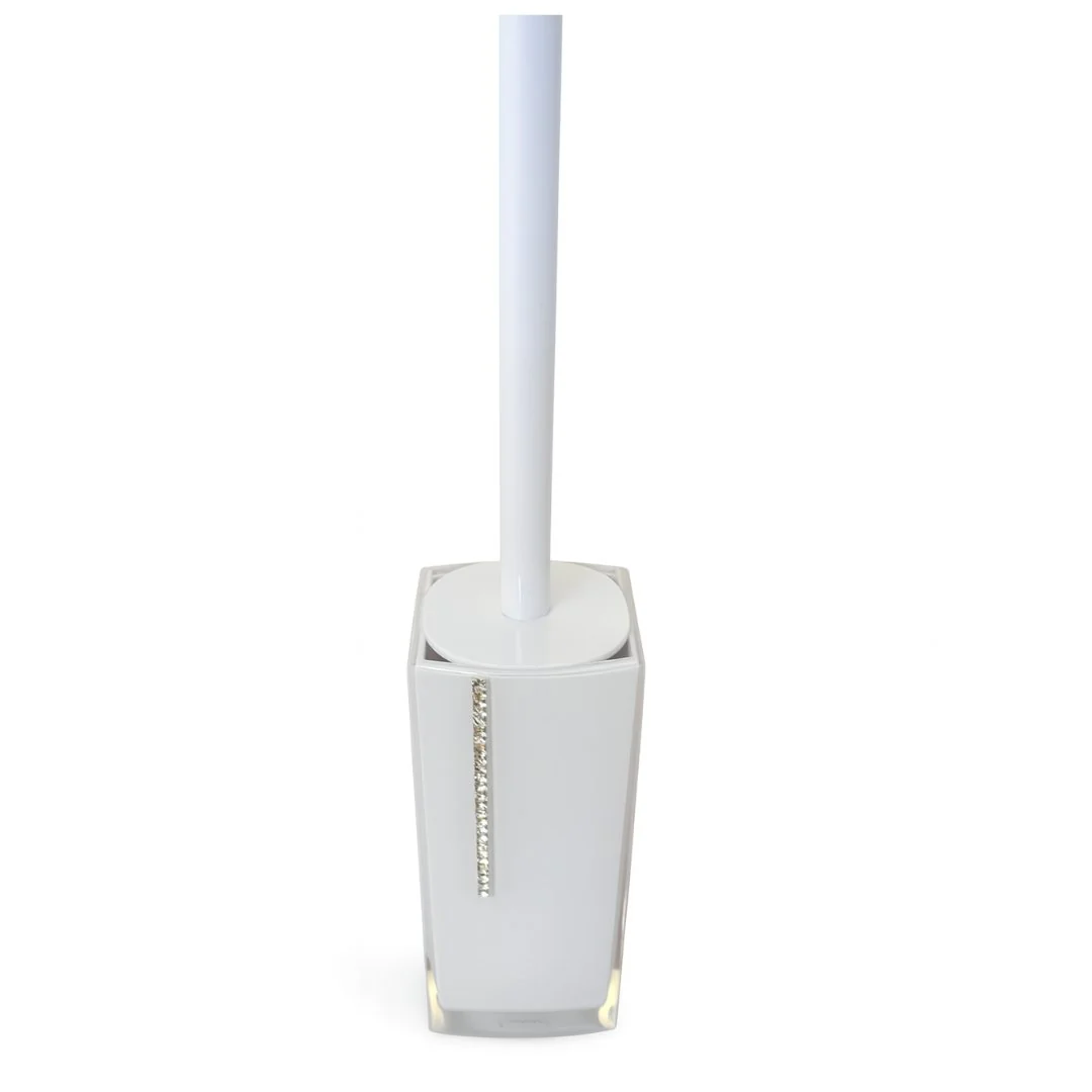 Ridder Toilet Brush – White & Chrome - Image 2