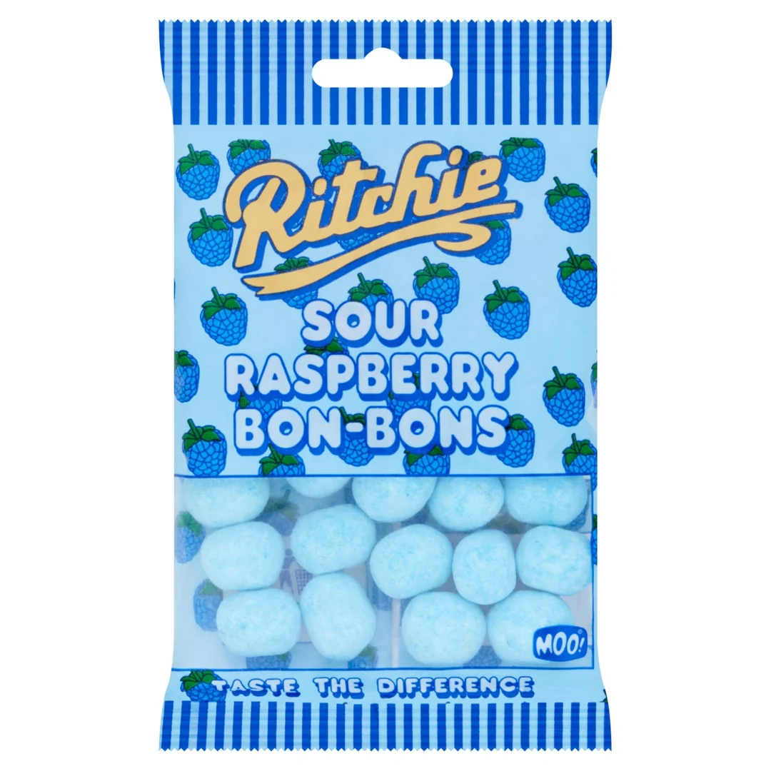 Ritchies Raspberry Bon Bons 80g