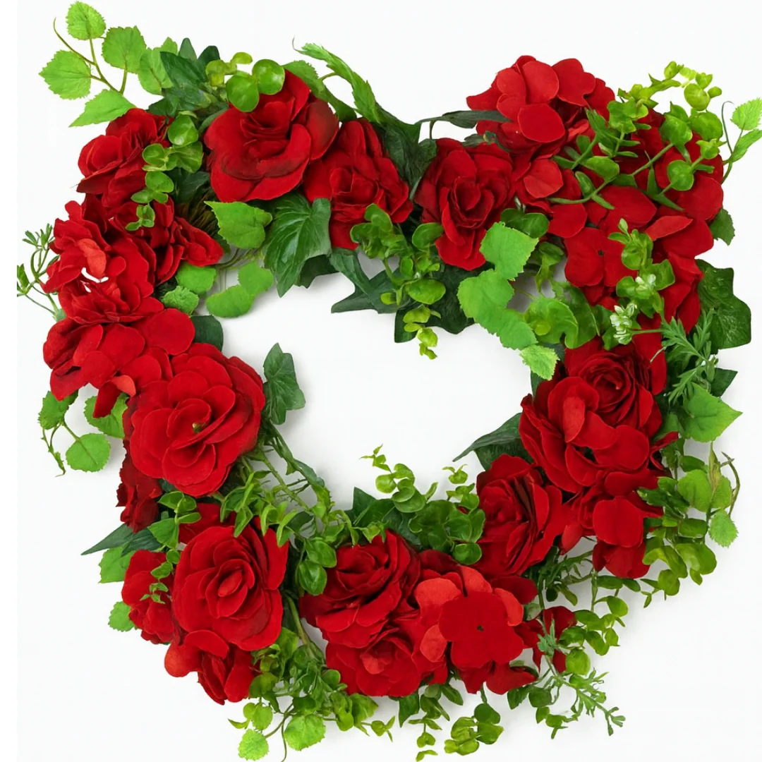 Rose Heart Wreath