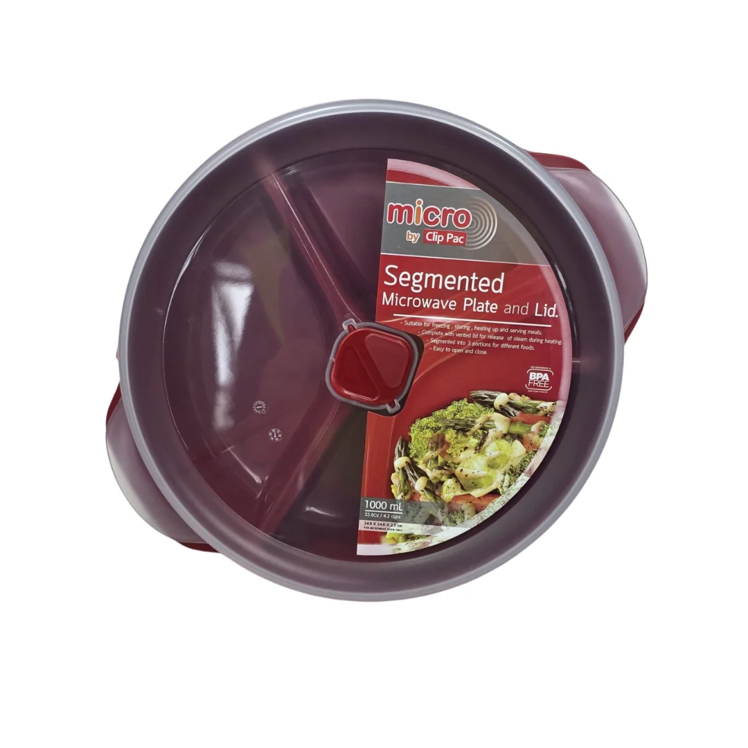 Round 3-Compartment Bowl