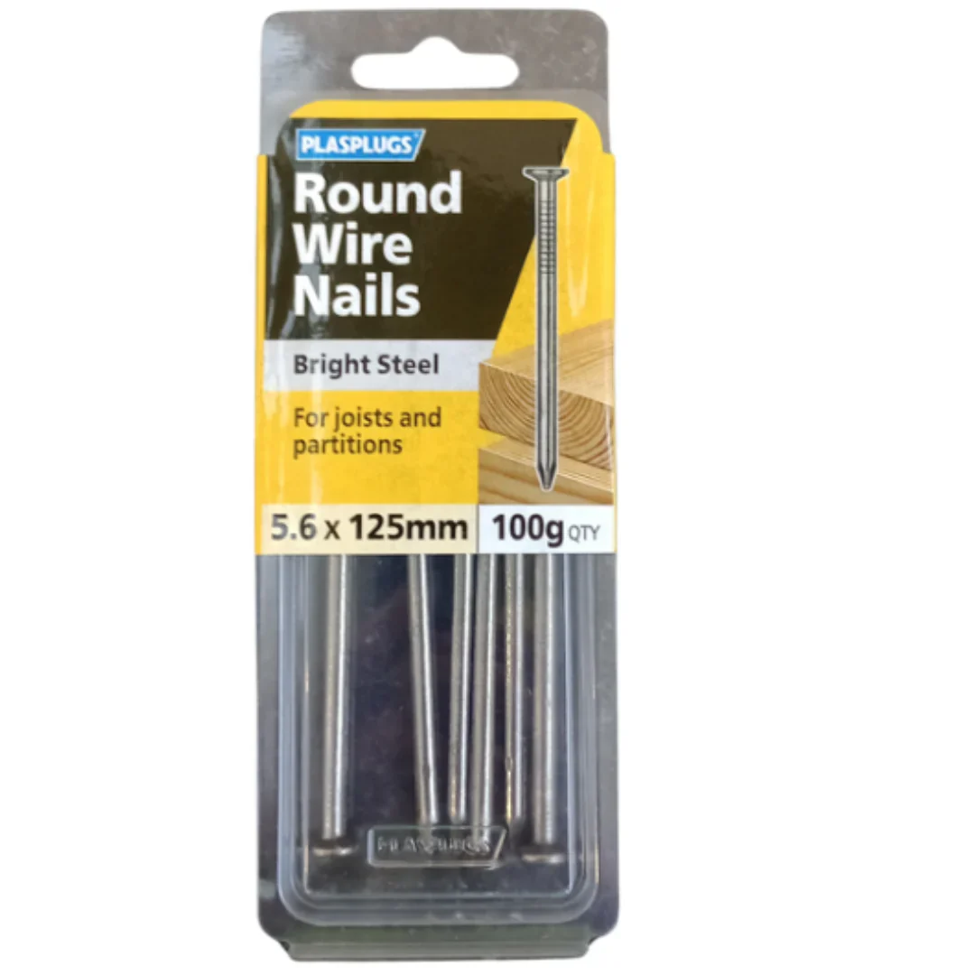 Round Wire Bright Steel Nails - Image 3