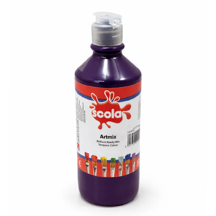 Scola 500ml Purple Poster Paint