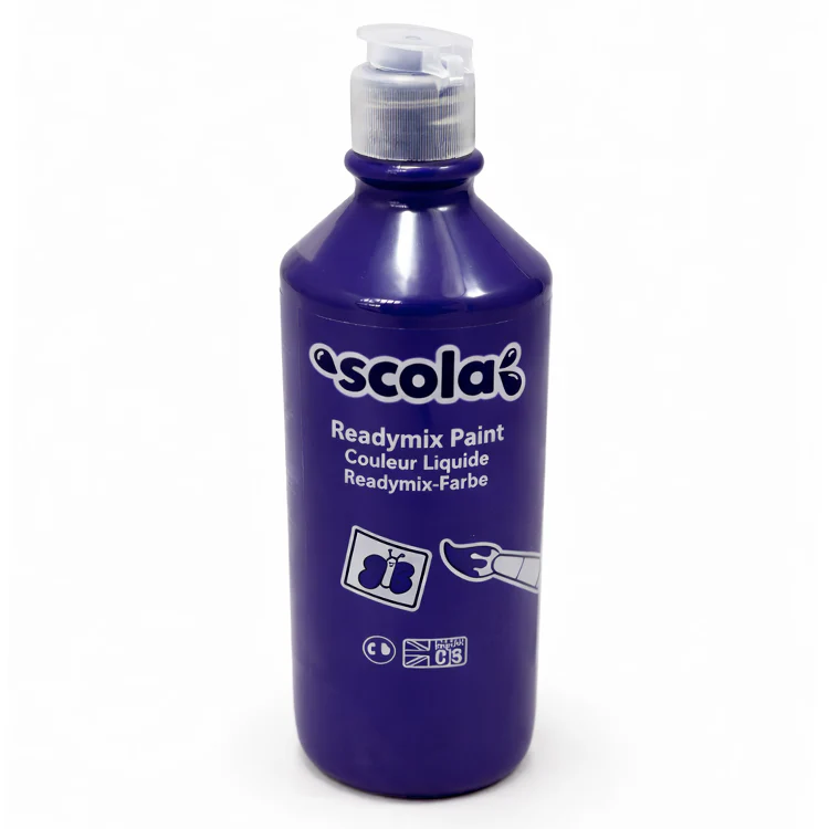 Scola 500ml Blue Poster Paint