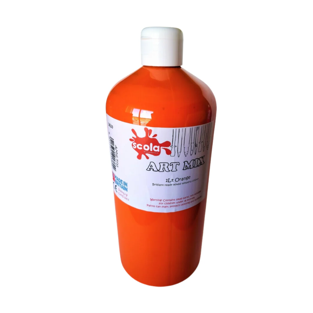 Scola Artmix Ready Mixed Poster Paint 1L - Image 9