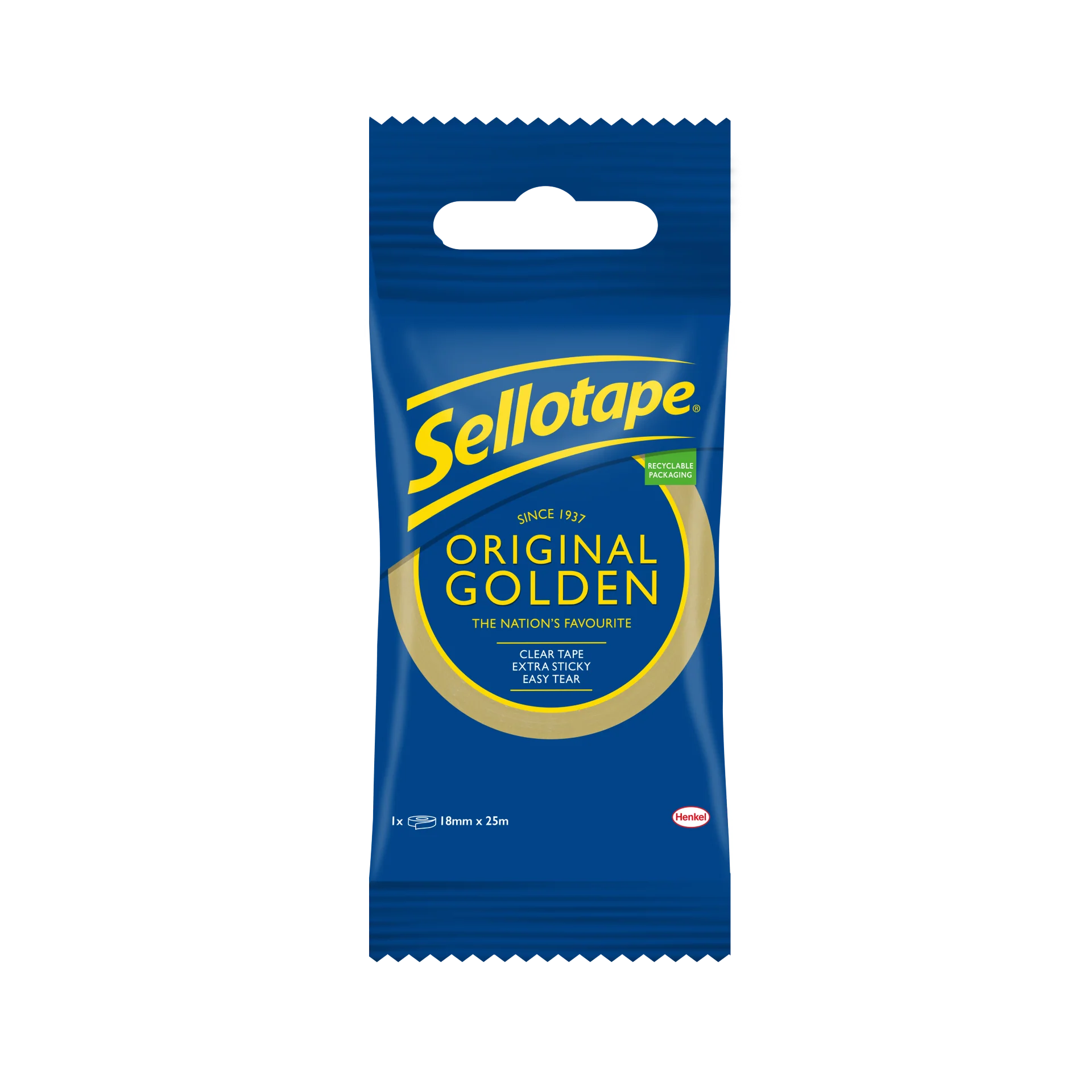 Sellotape Original Golden 18mm x 25m