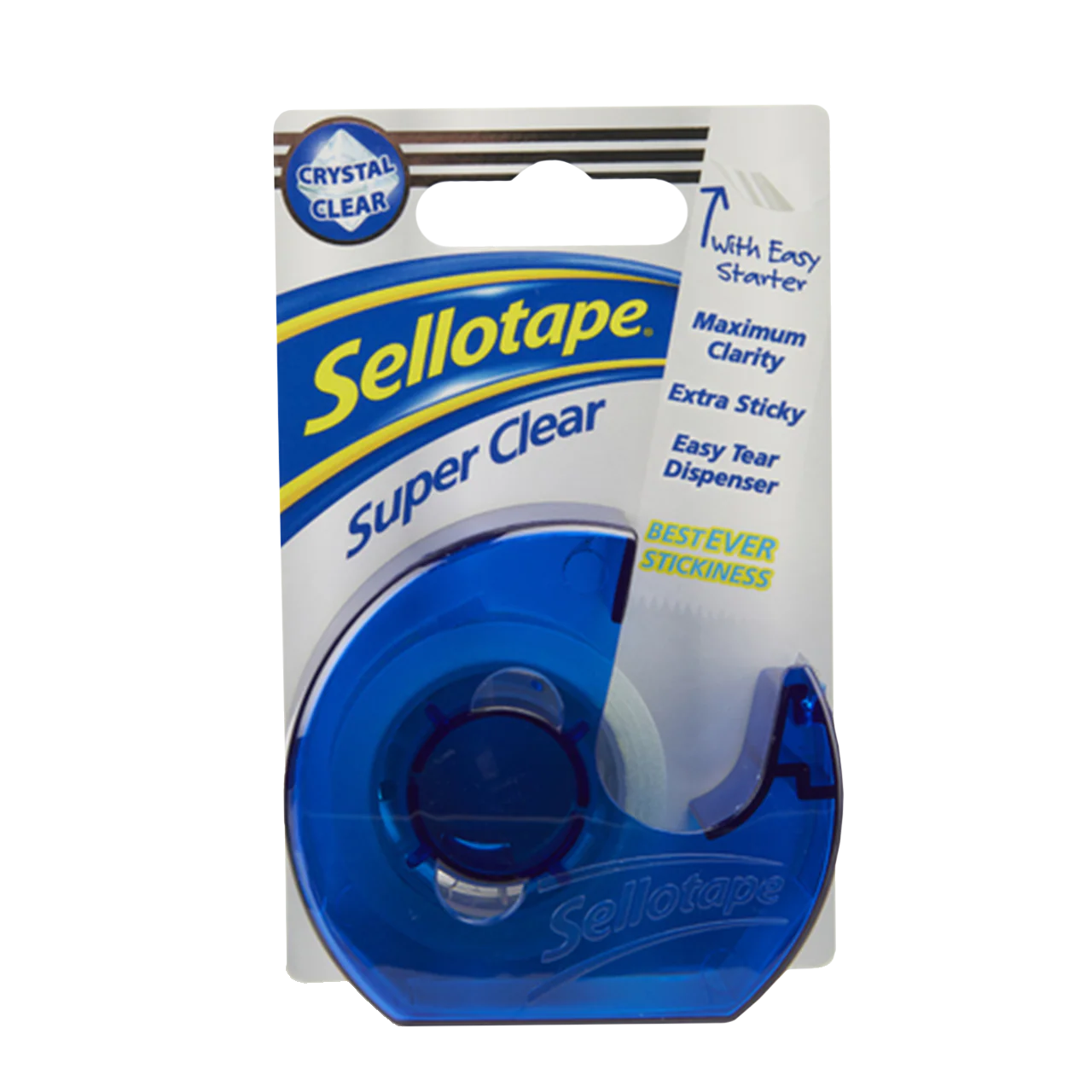 Sellotape Super Clear 18mm x 15m with Dispenser