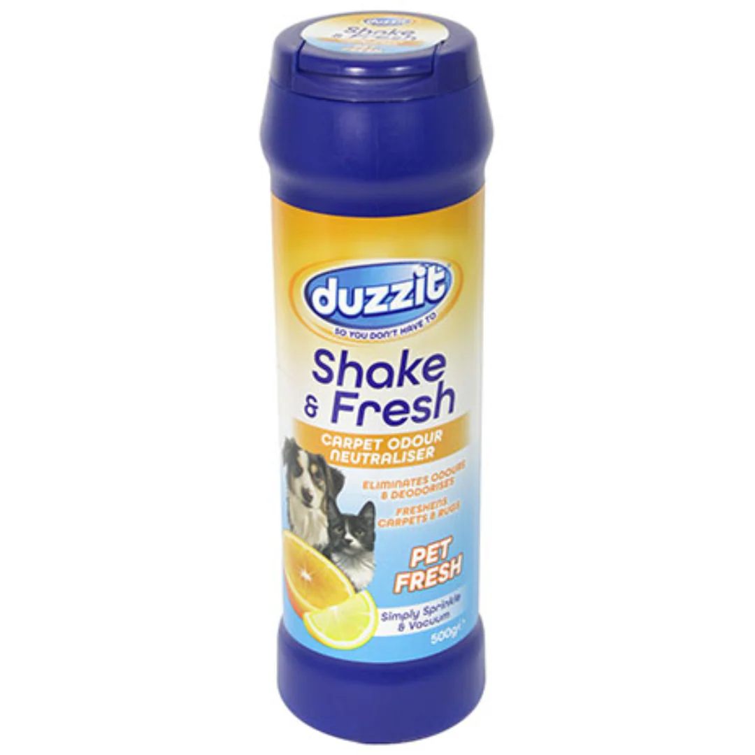 Shake & Fresh Carpet Odour Neutraliser 500g by Duzzit