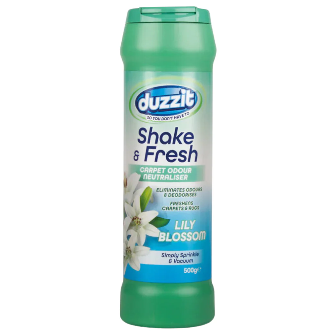 Shake & Fresh Carpet Odour Neutraliser 500g by Duzzit