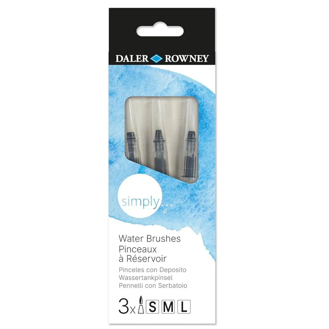 Simply 3pc Water Brush Set