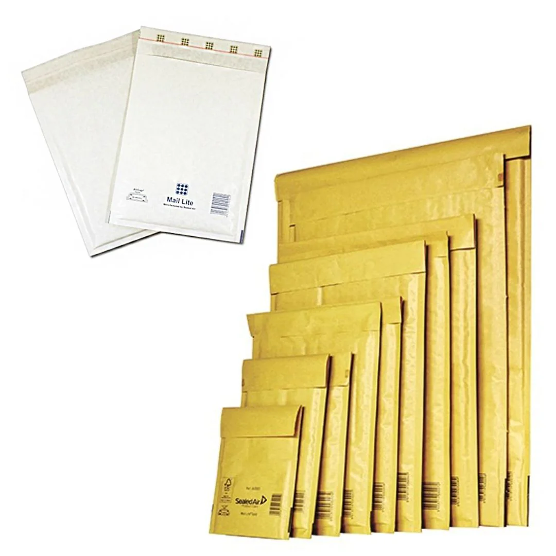 Size K Padded Envelope Mail Lite - Bubble Lined Postal Bag