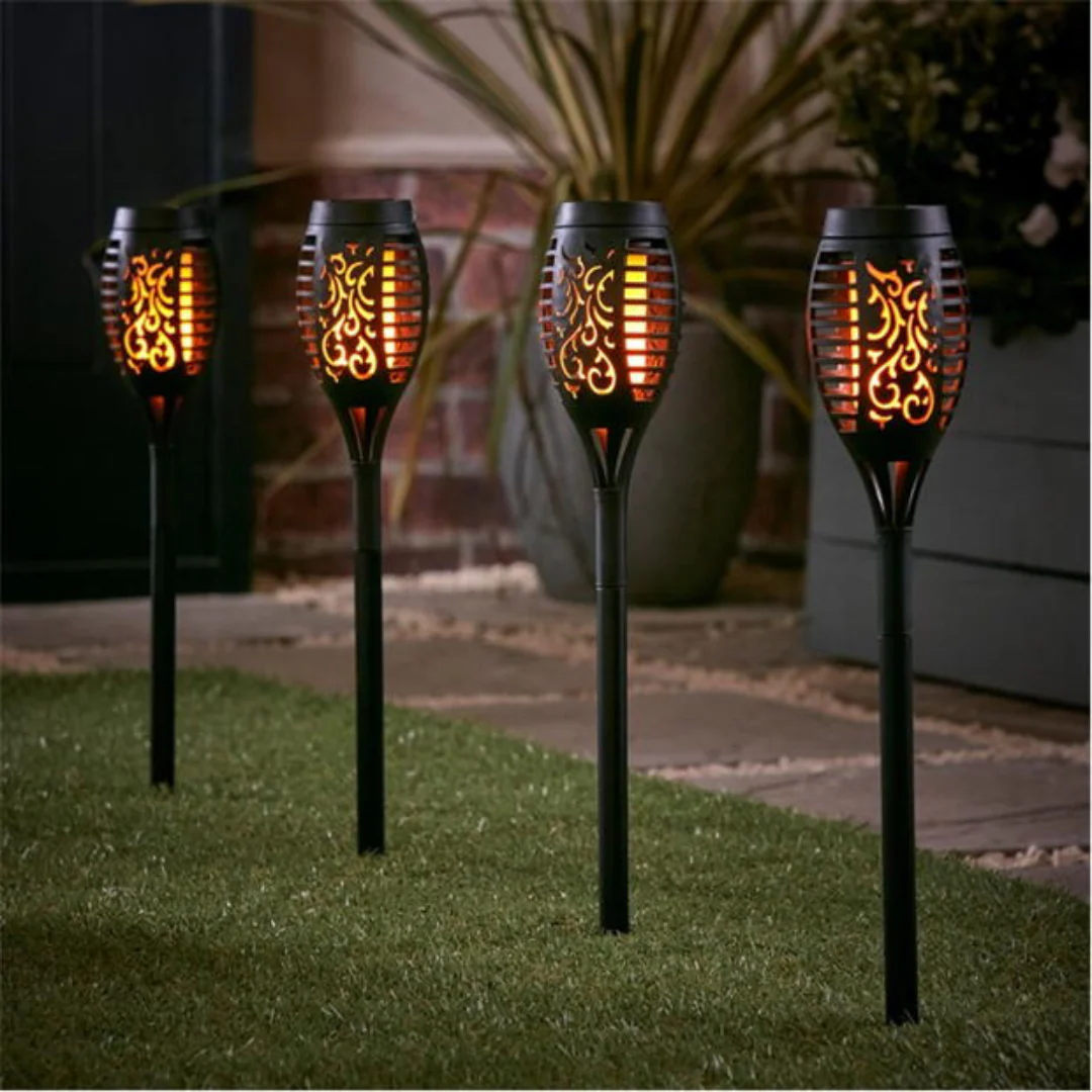 Solar Flame Stake 4-Pack - Image 4