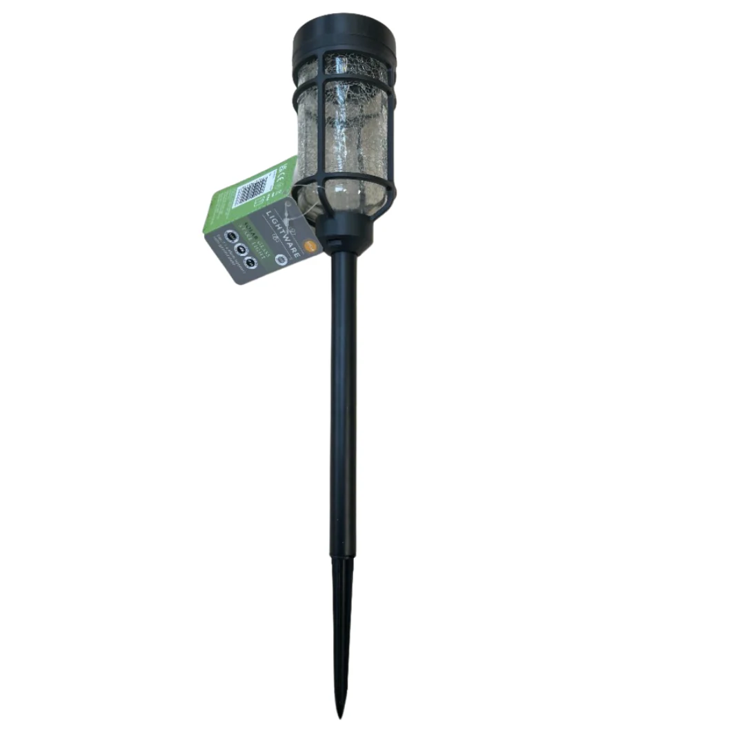 Solar Glass Stake Light