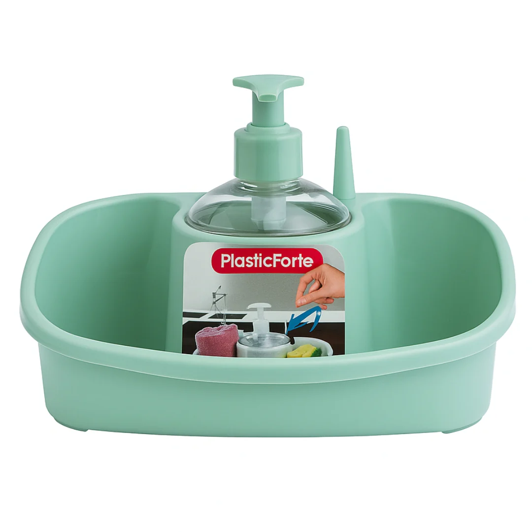 Sponge Holder with Dispenser Surt V Assorted - Image 2