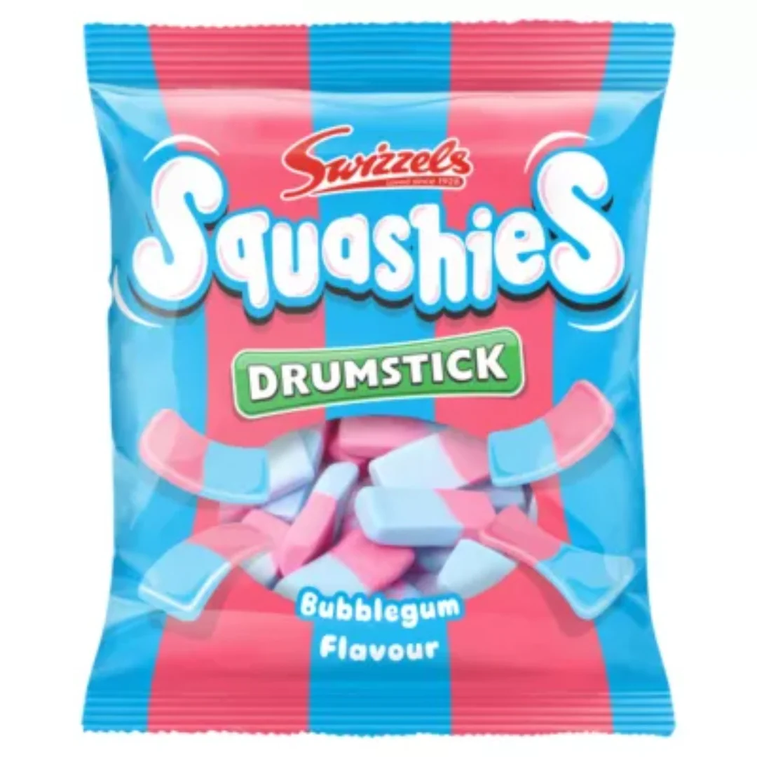 Squashies Drumstick Bubblegum Sweets 140g