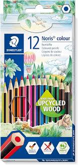 Staedtler 12PK Colouring Pencils with Eraser