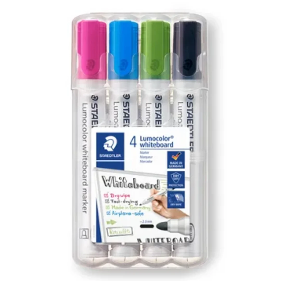 Staedtler 4pk Whiteboard Markers