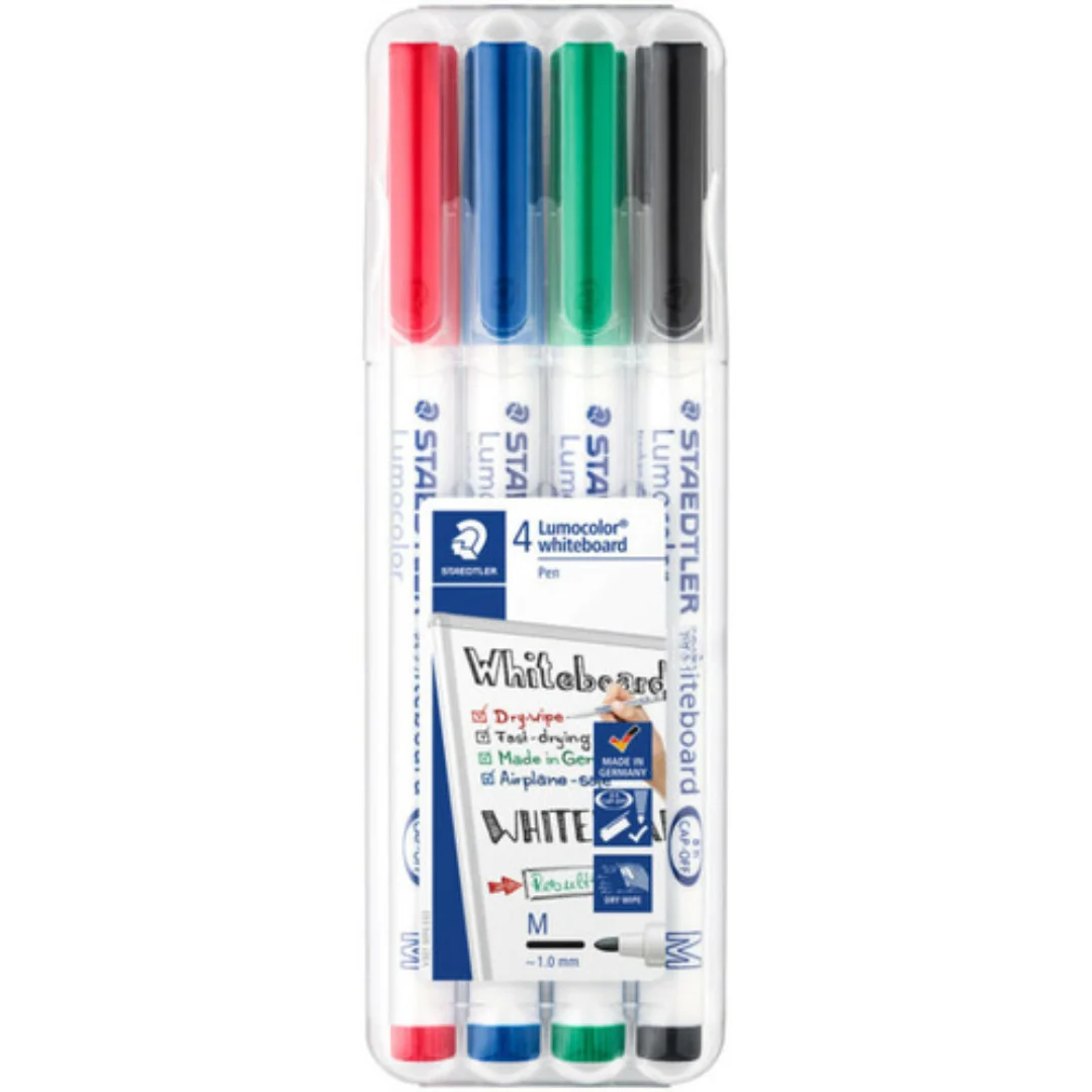 Staedtler 4pk Whiteboard Markers