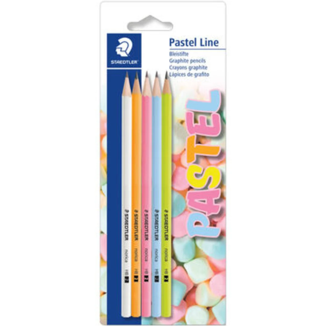 Staedtler 5pk HB Pastel Pencils