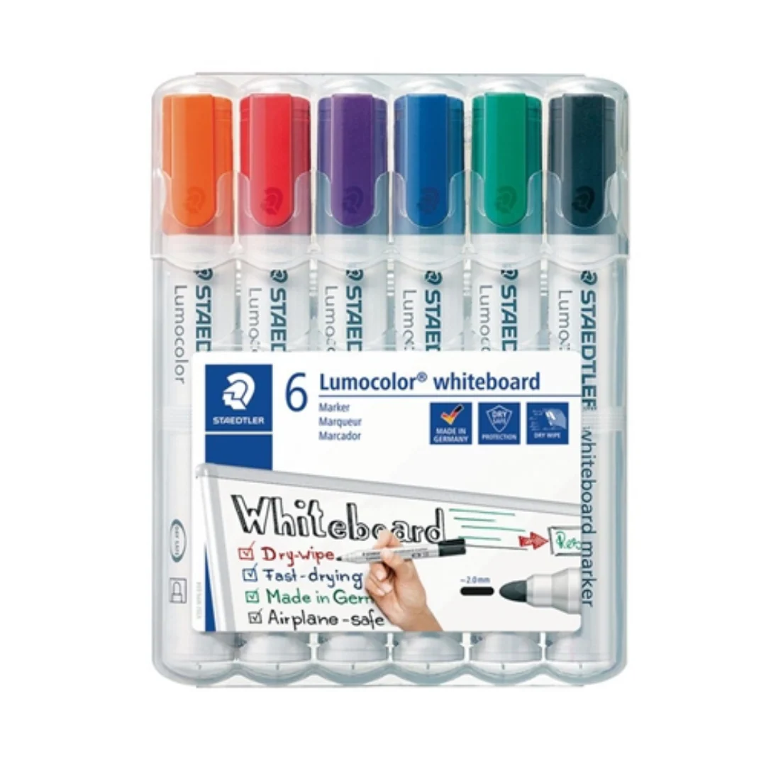 Staedtler  6-Pack Assorted Whiteboard Markers