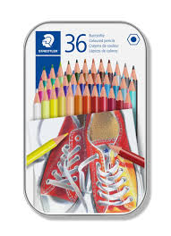 STAEDTLER Tin of 36 Assorted Color Pencils