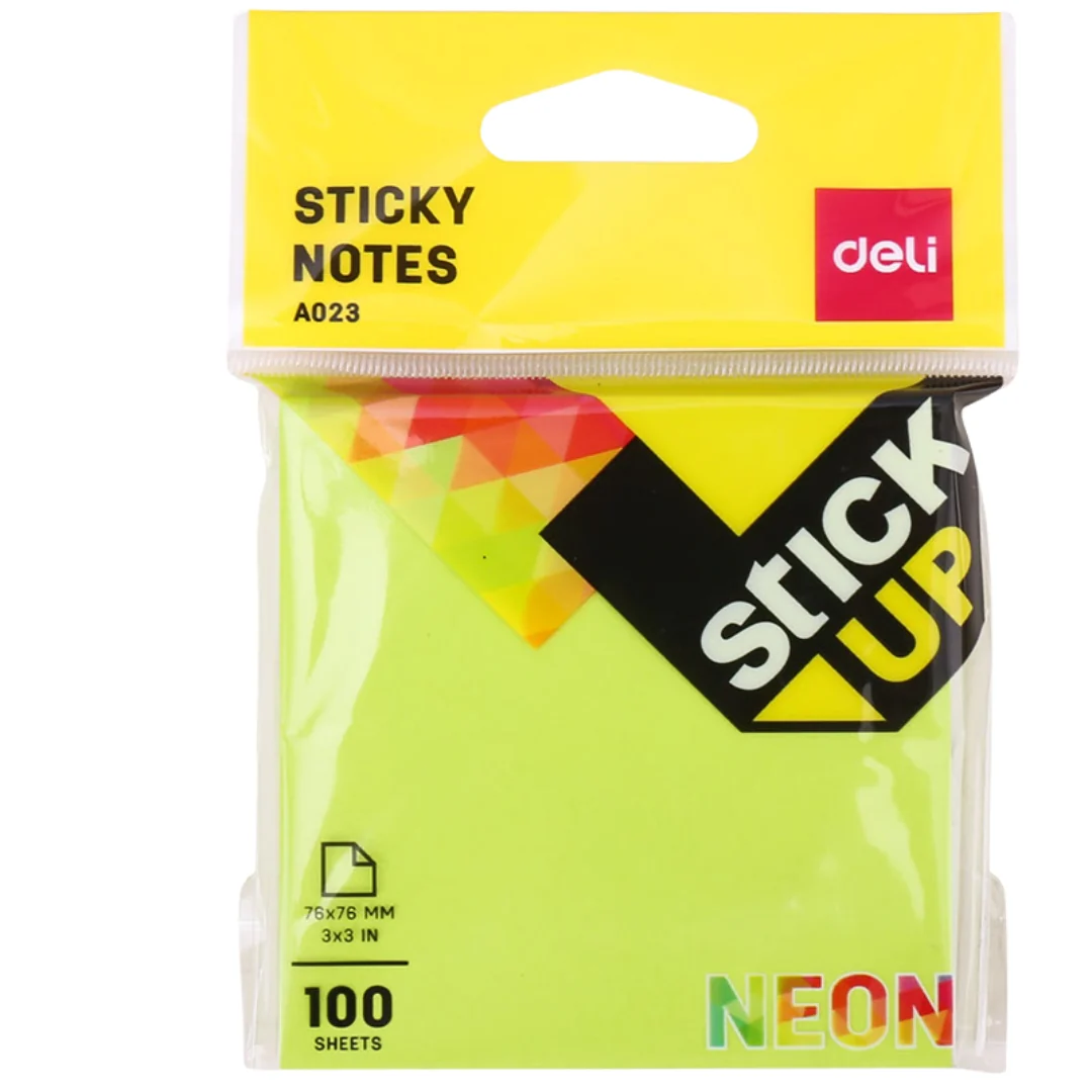 Sticky Notes 76x76mm 100 Sheets 75g