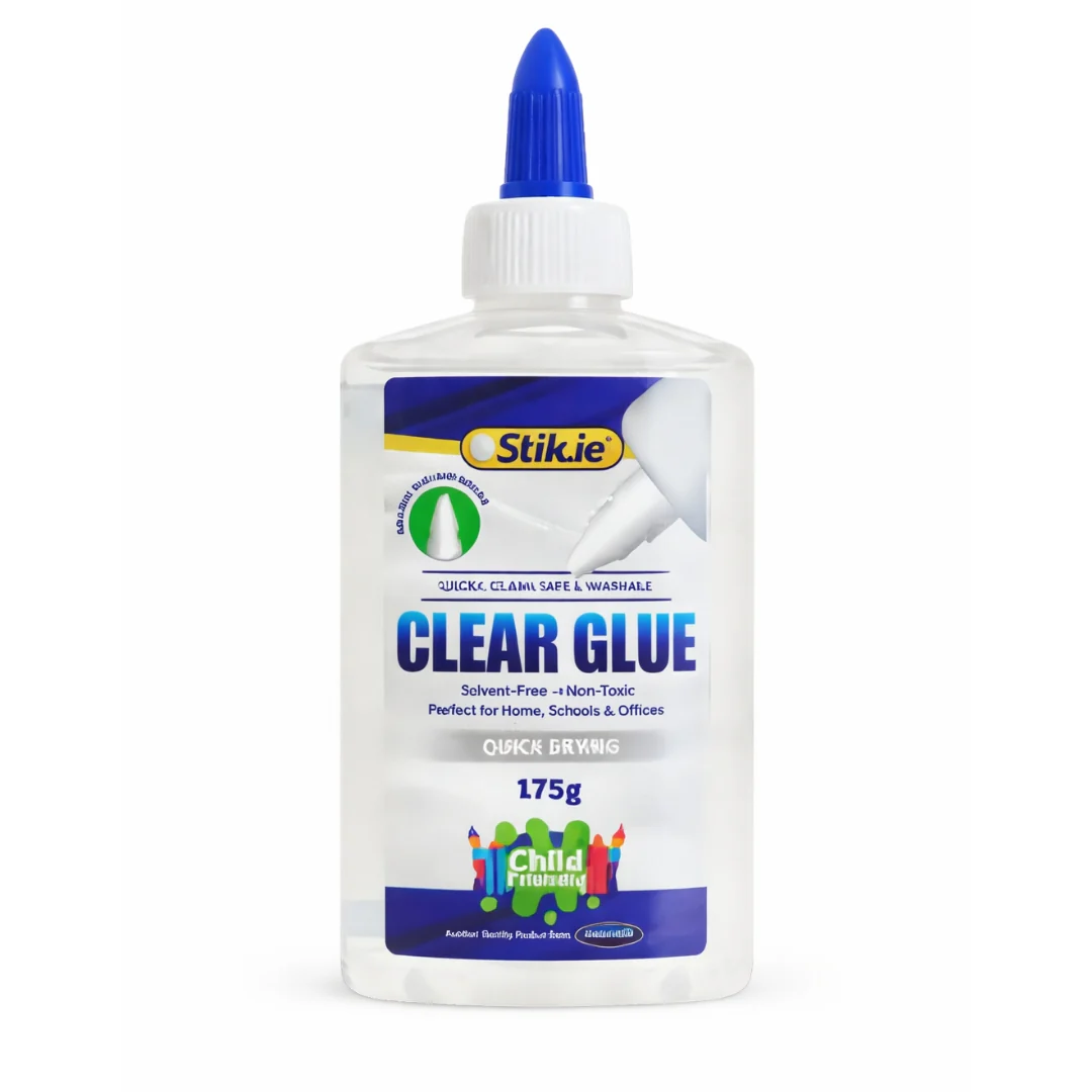 Stik-ie Clear Glue 175g Bottle