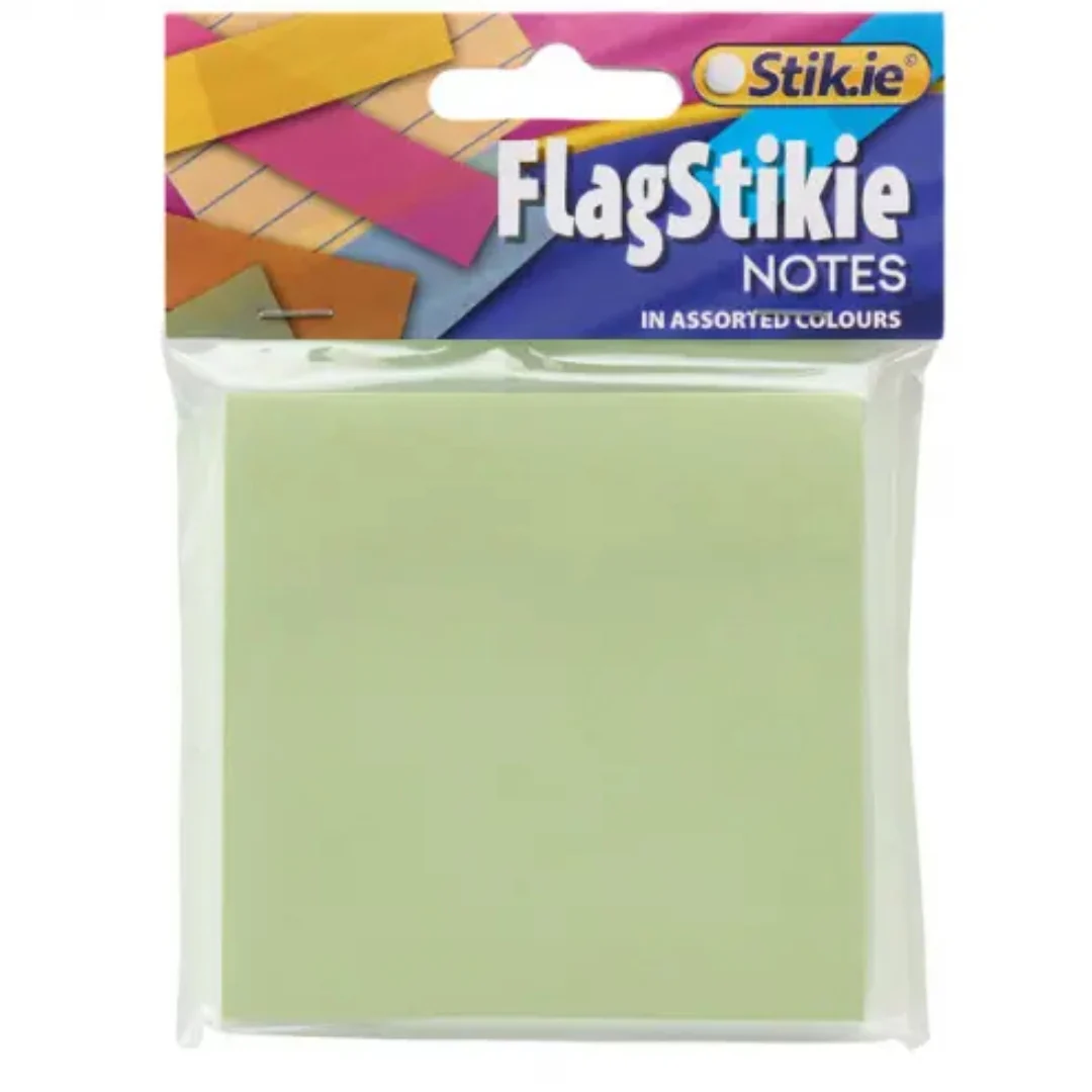Stik-ie Square Flag Sticky Notes – Pastel Colours (4 Assorted) - Image 4