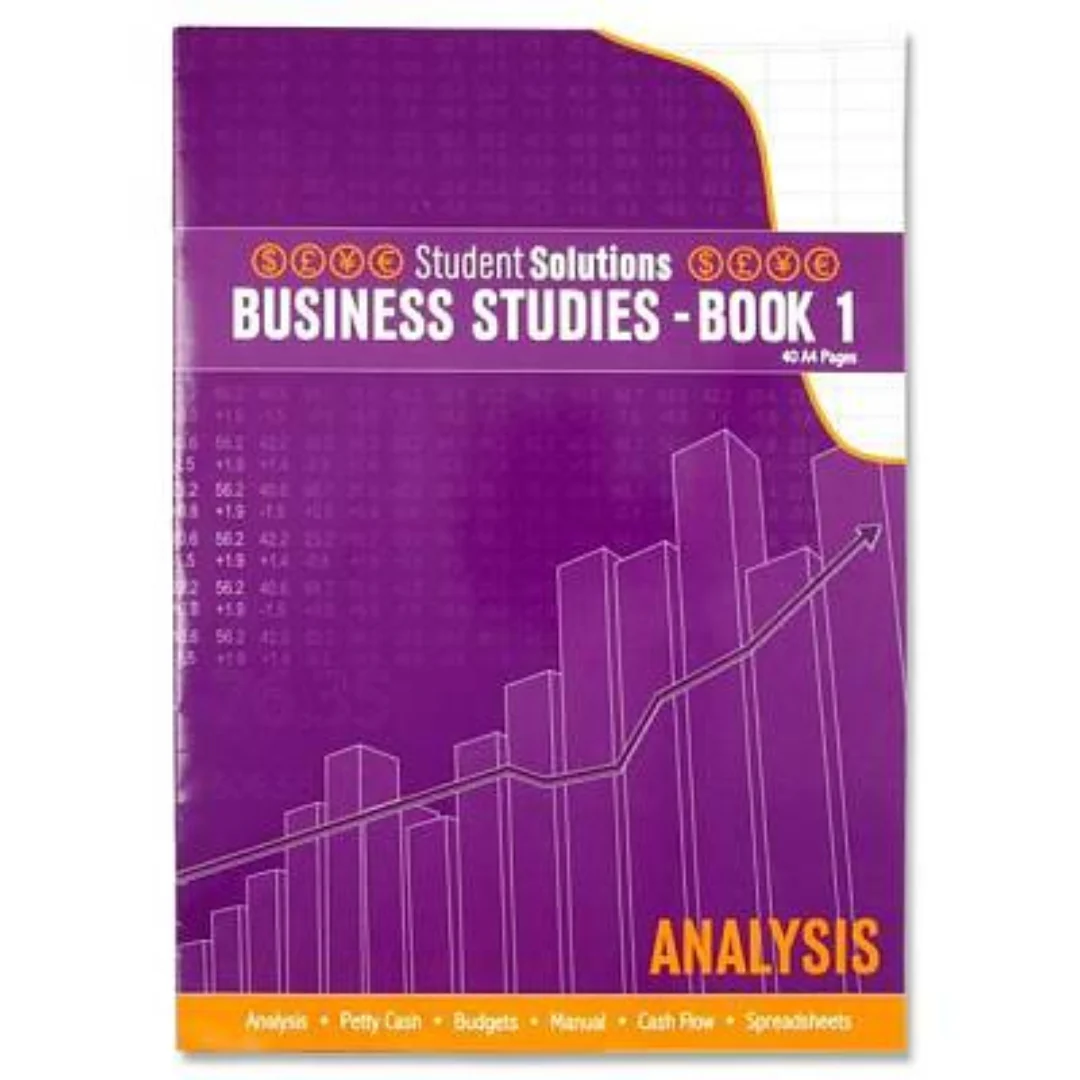 Student Solutions A4 Business Studies Book 1 – 40 Pages