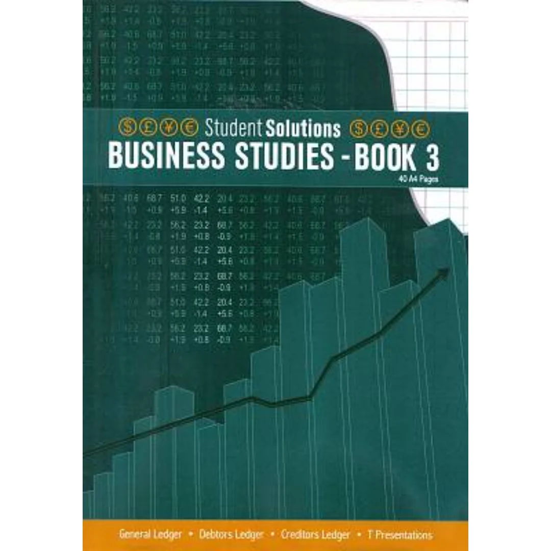 Student Solutions A4 Business Studies Book 3 – 40 Pages