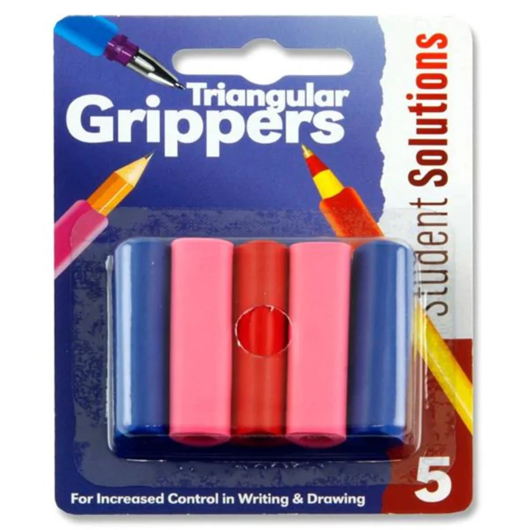Student Solutions Triangular Grippers Pack of 5