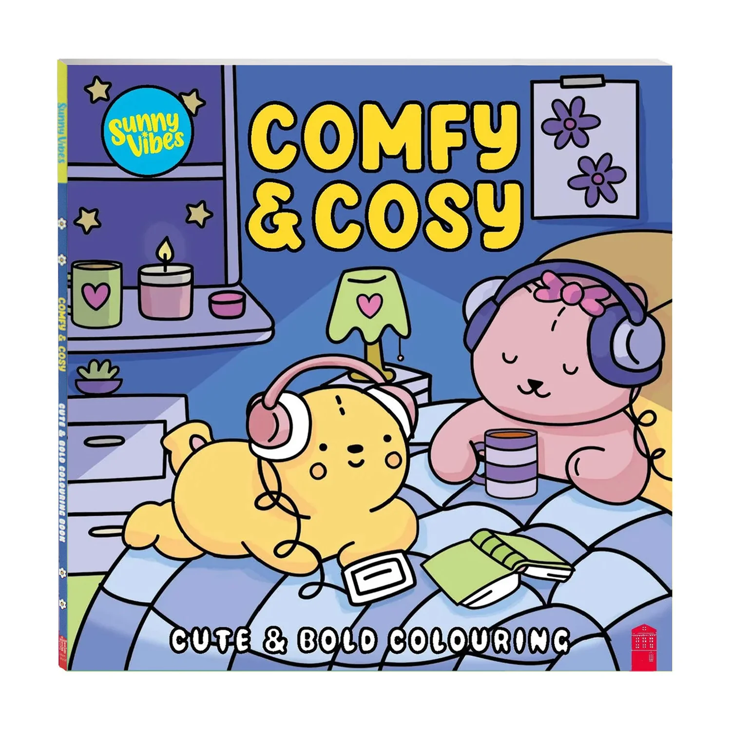 Sunny Vibes Comfy & Cosy Colour Book