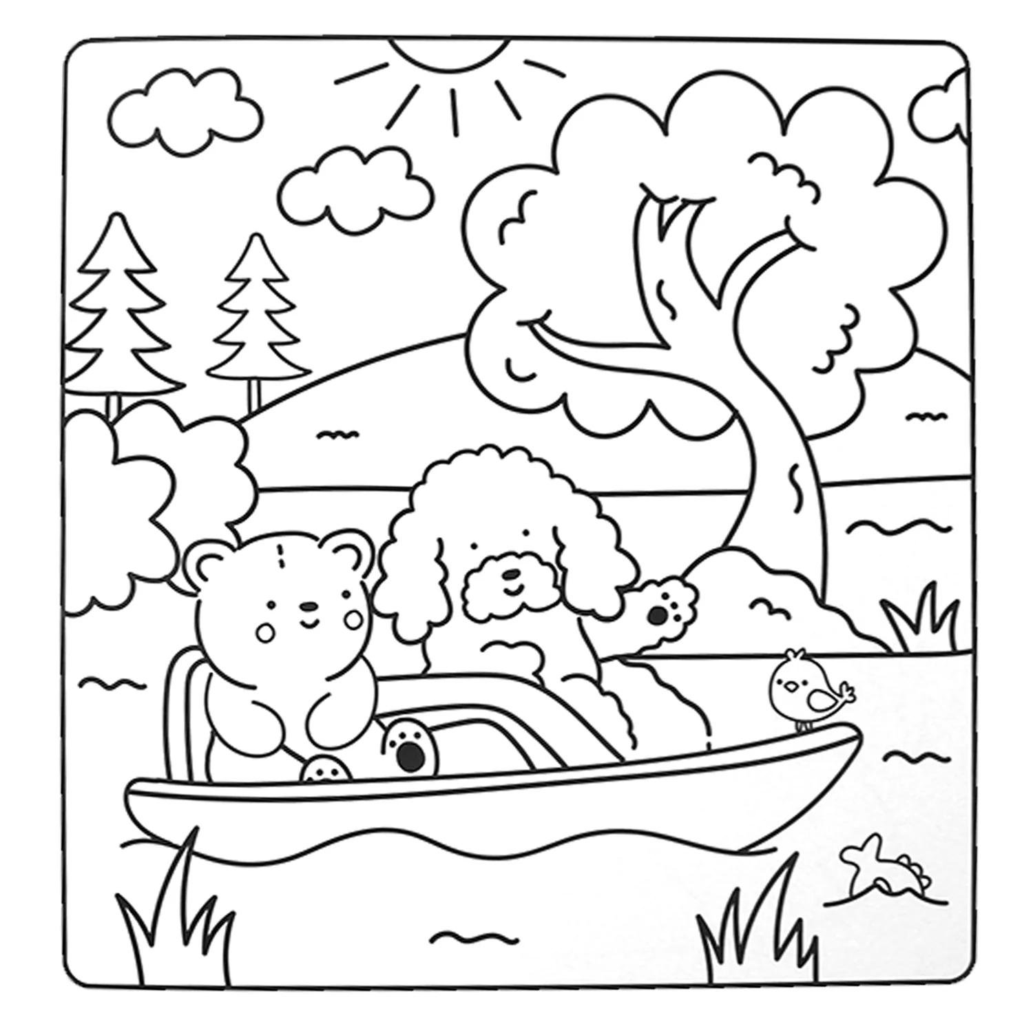 Sunny Vibes Comfy & Cosy Colour Book - Image 7