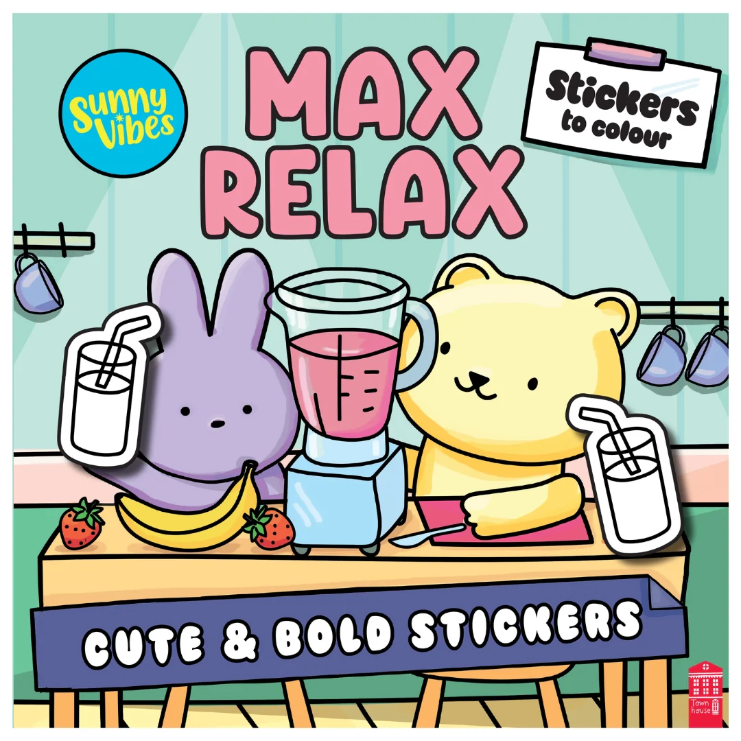 Sunny Vibes Max Relax Colour Book