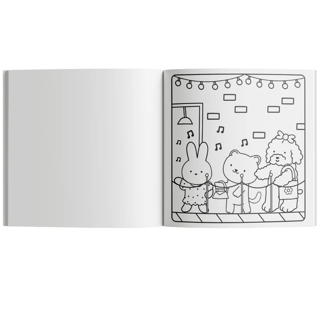 Sunny Vibes Pamper Day Colour Book - Image 3