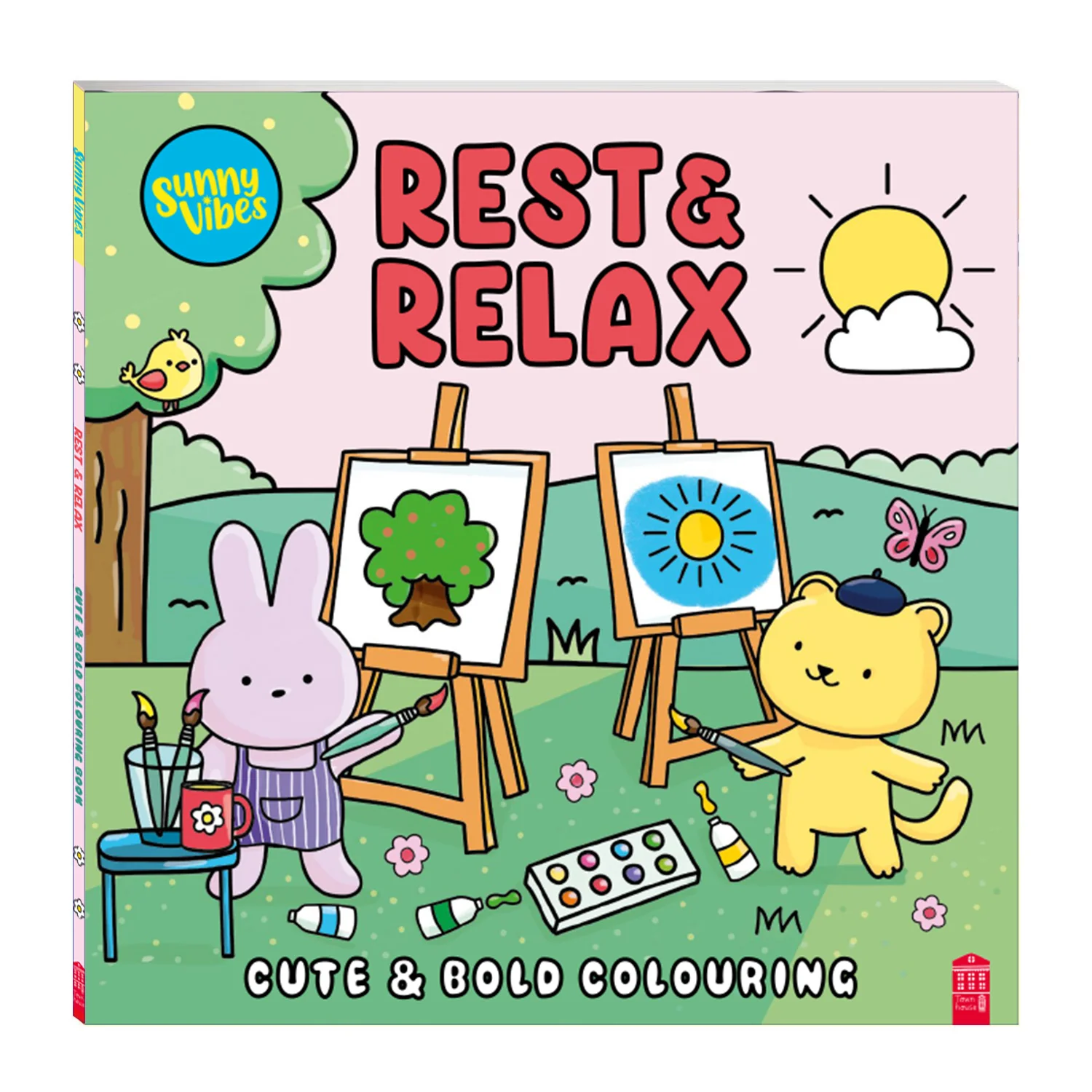 Sunny Vibes Rest & Relax Colour Book