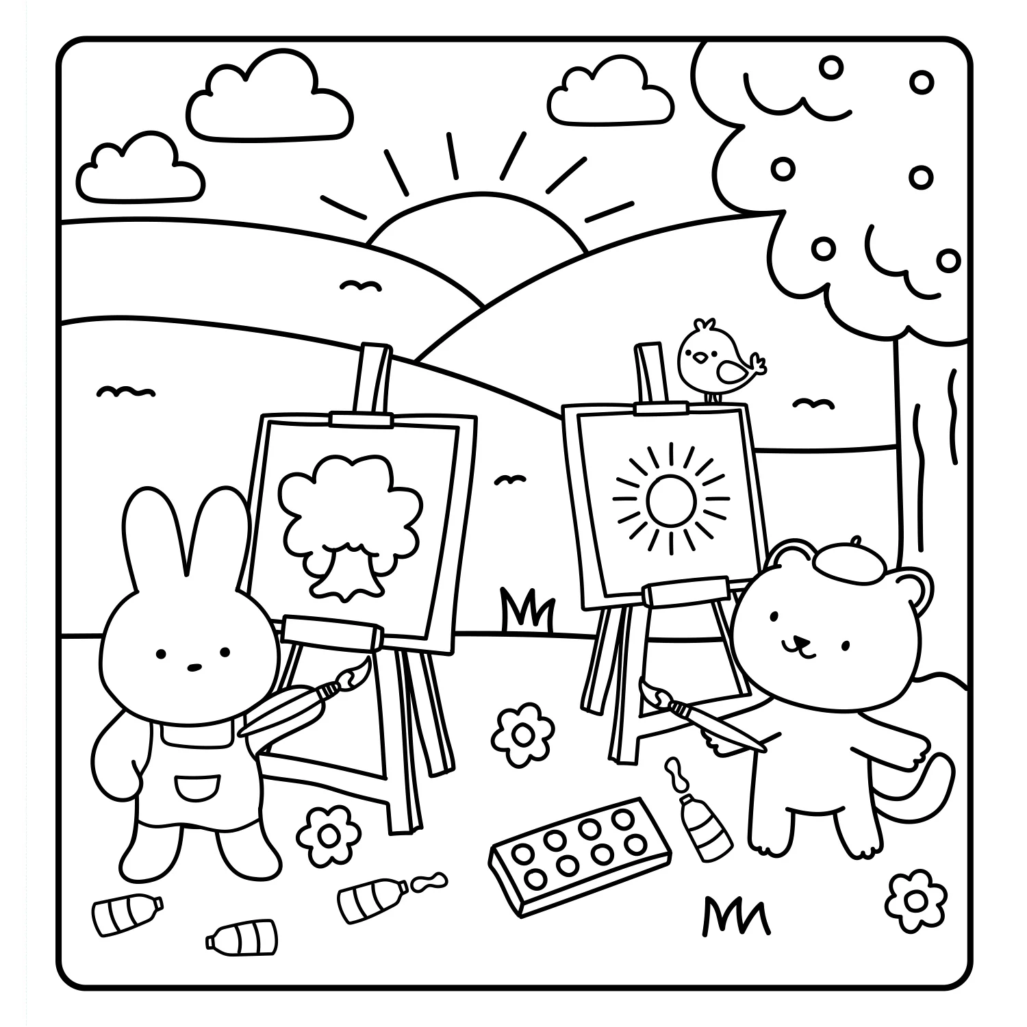 Sunny Vibes Rest & Relax Colour Book - Image 7