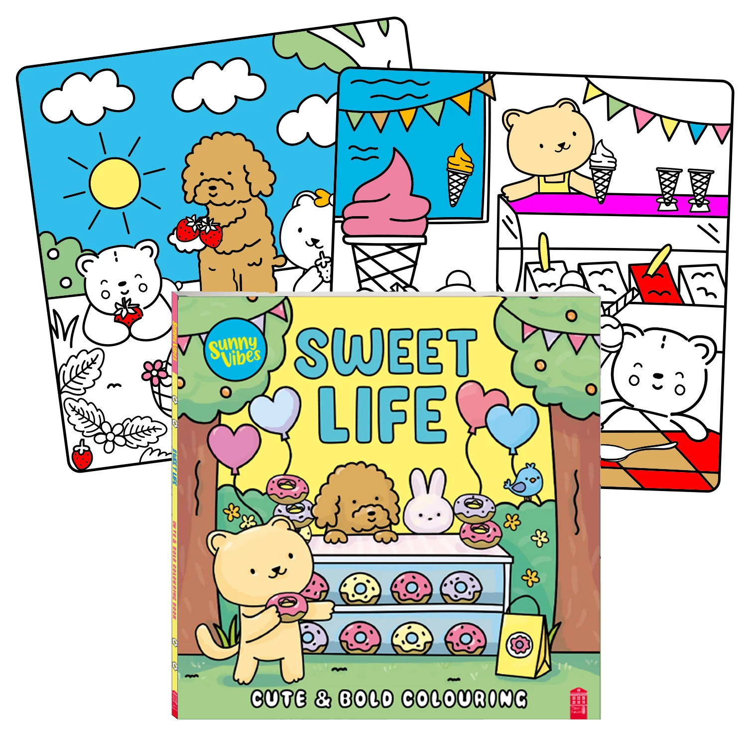 Sunny Vibes Sweet Life Colour Book - Image 2