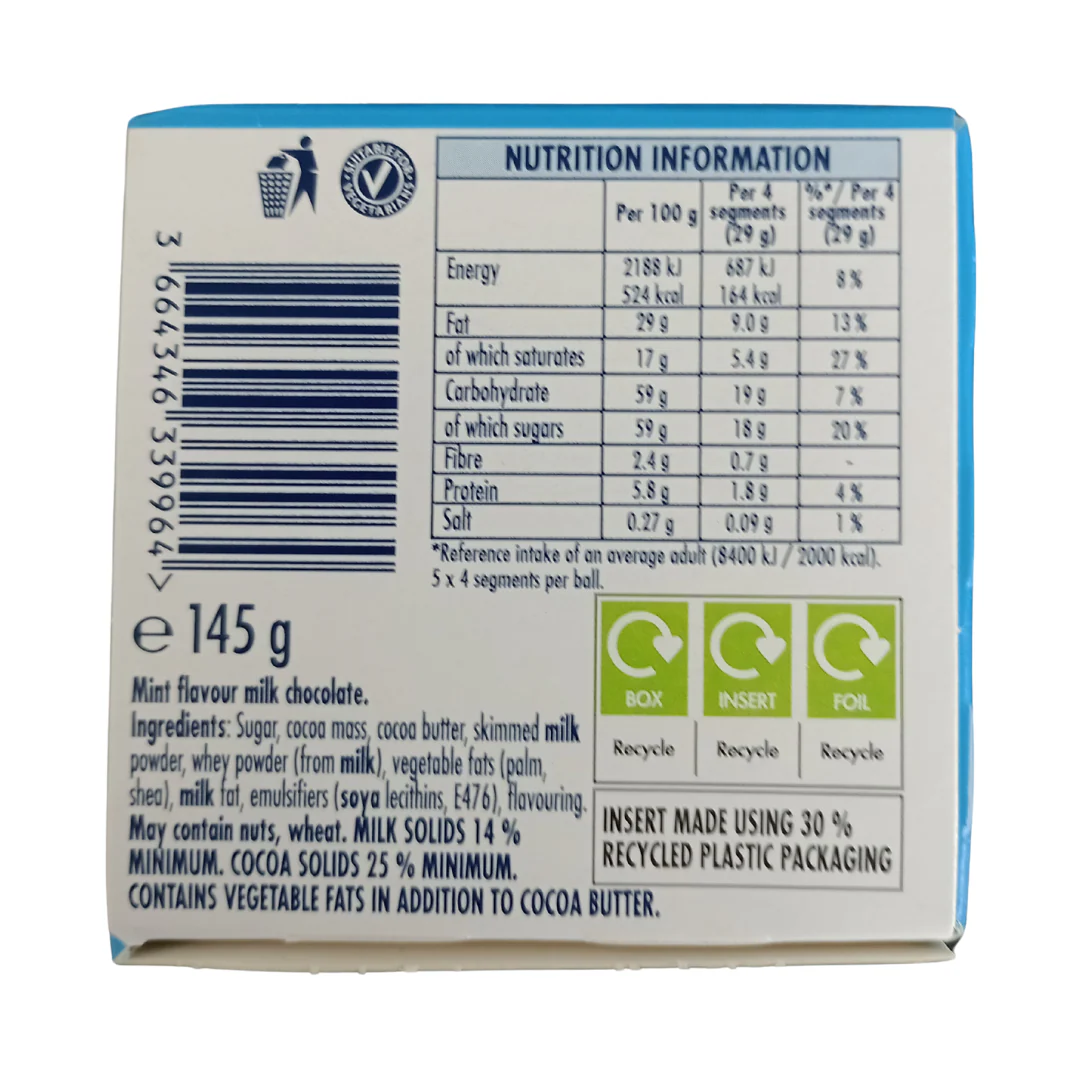 Terry’s Chocolate Mint Ball 145g - Image 2