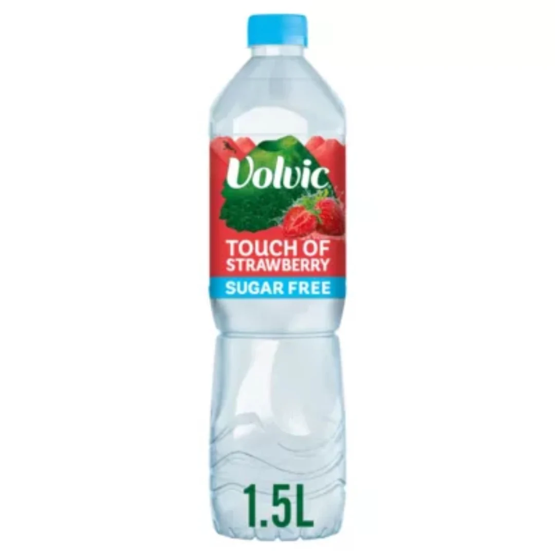 TOF – 1.5 Ltr Volvic Strawberry Sugar Free
