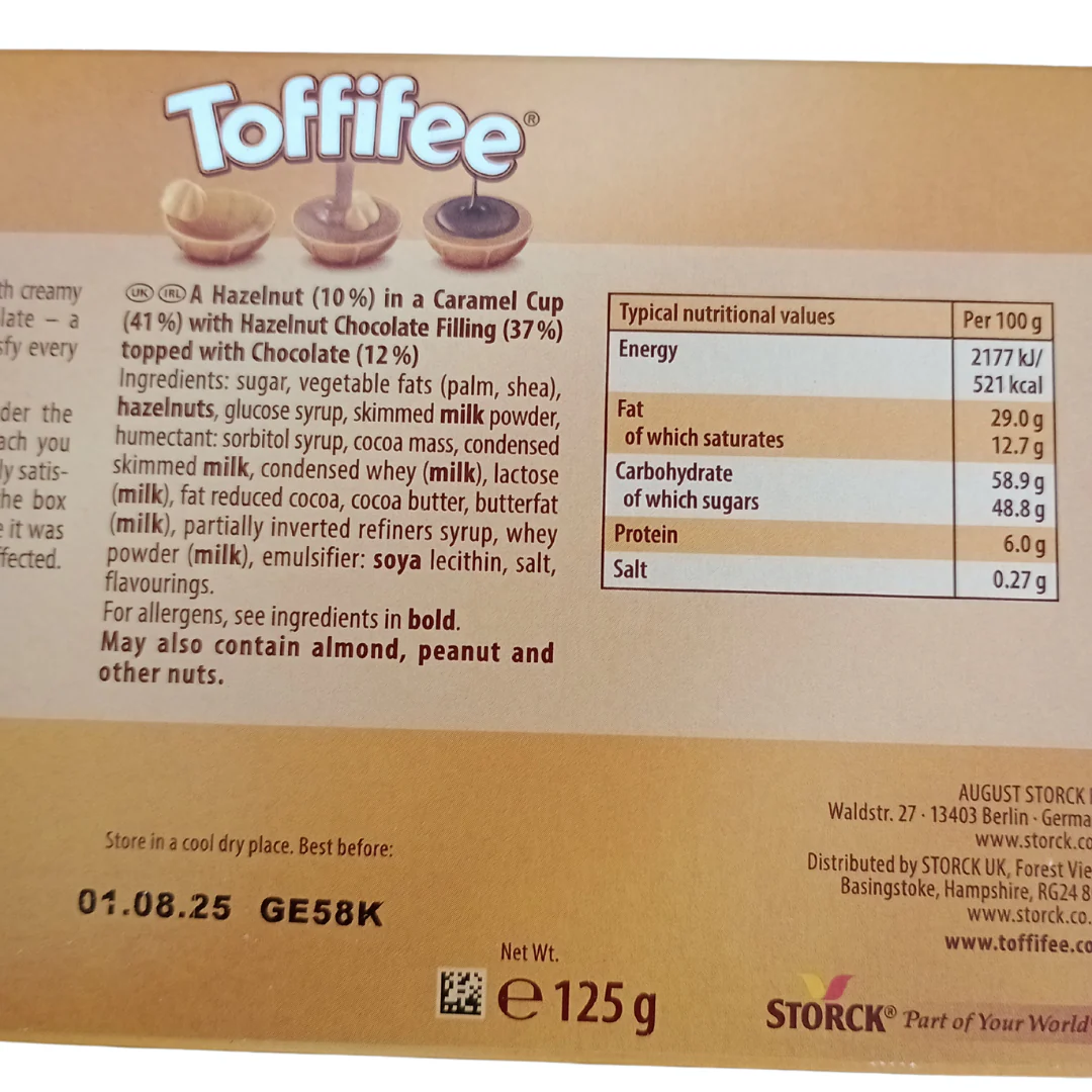 Toffifee Box 125g - Image 2