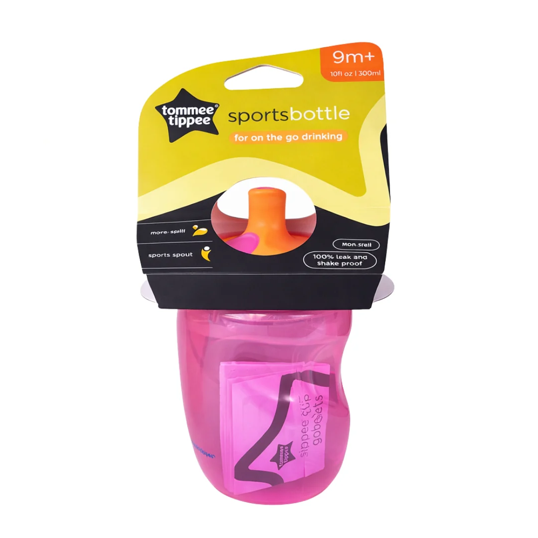 Tommee Tippee Sportee Bottle 300ml - Pink