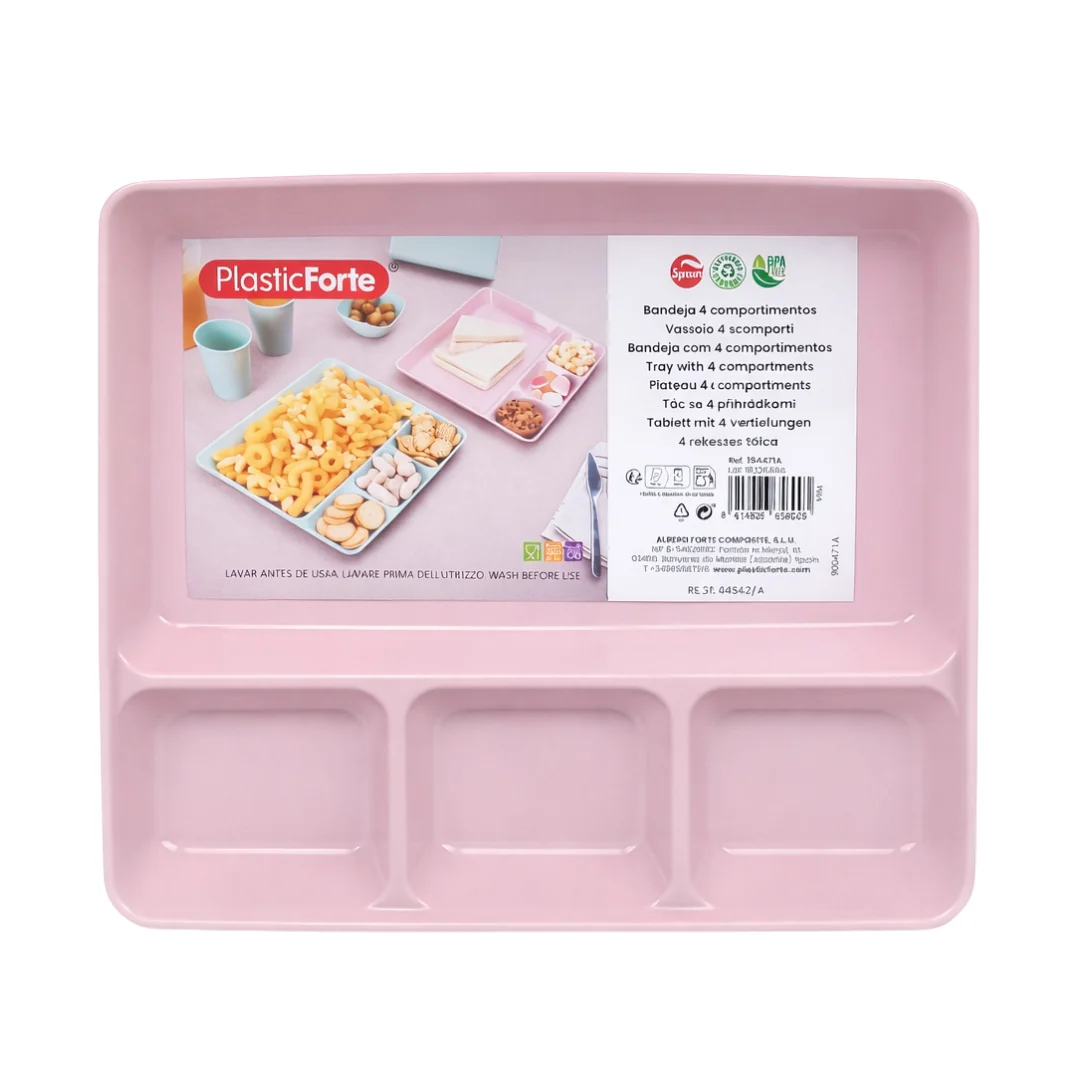 Tray with 4 Compartments Assorted - Image 3