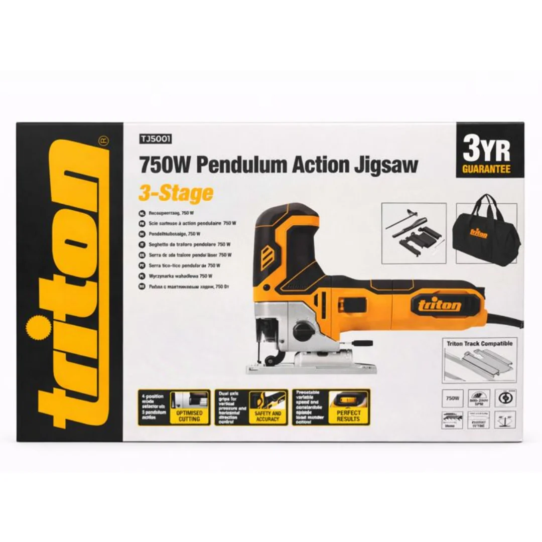 Triton 750W Pendulum Action Jigsaw