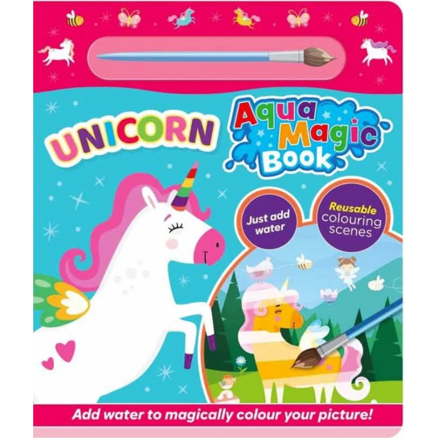 Unicorn Aqua Magic Book