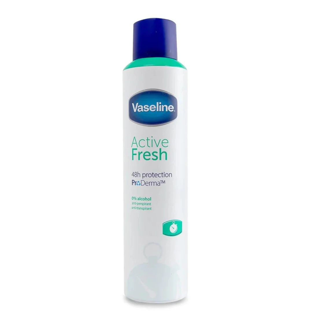 Vaseline Active Fresh 250ml